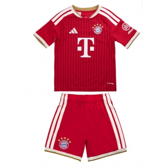 Billige Fotballdrakt Bayern Munich Replika Hjemmedraktsett Barn 2026-27 Kortermet (med bukser)